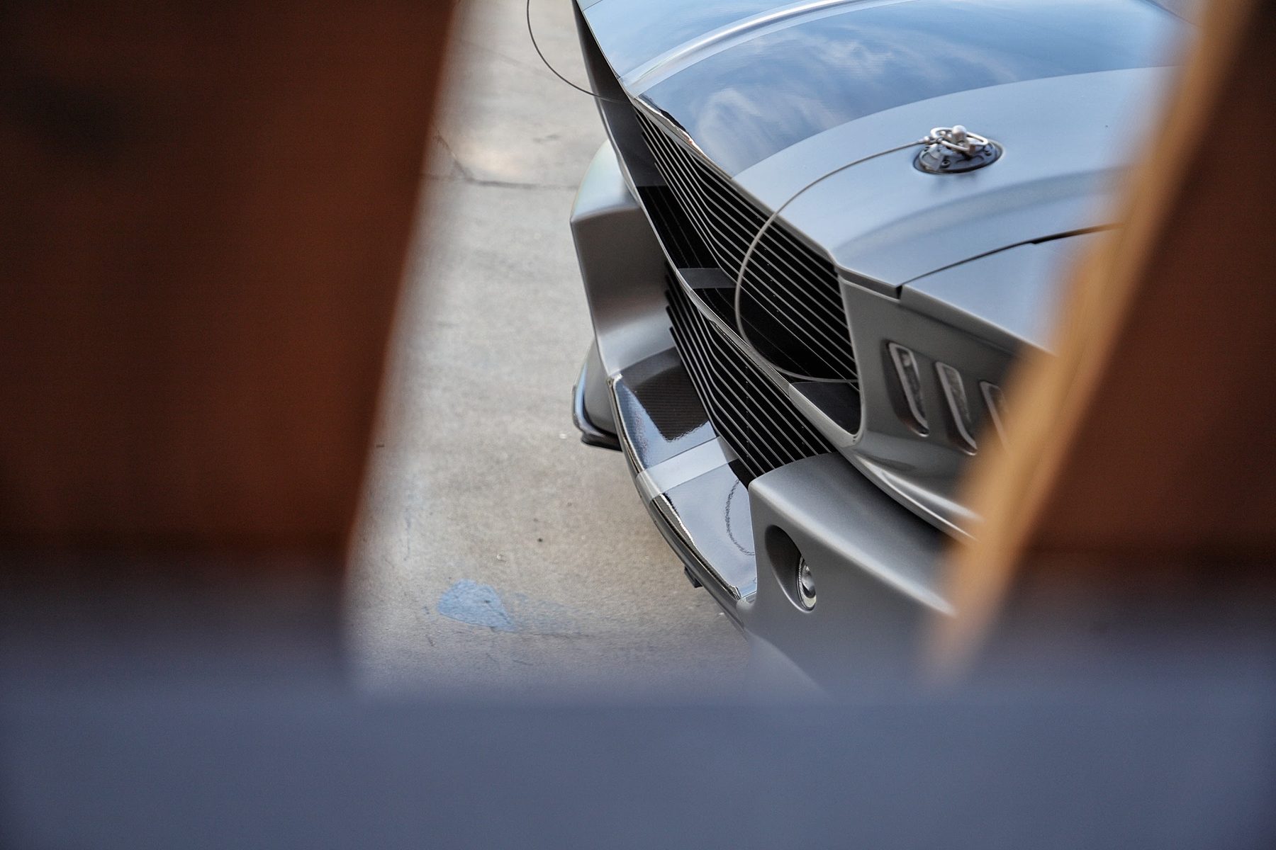 Red MAGStang rear with sequential taillights